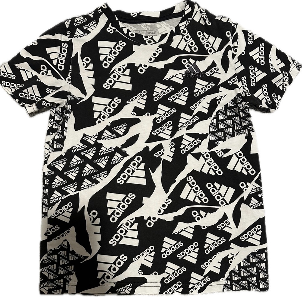 Adidas Kids Monochrome Logo T-Shirt